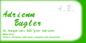 adrienn bugler business card